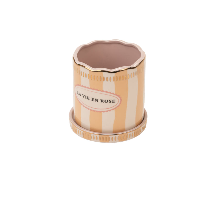 Yvonne Ellen Plant Pot & Saucer Set