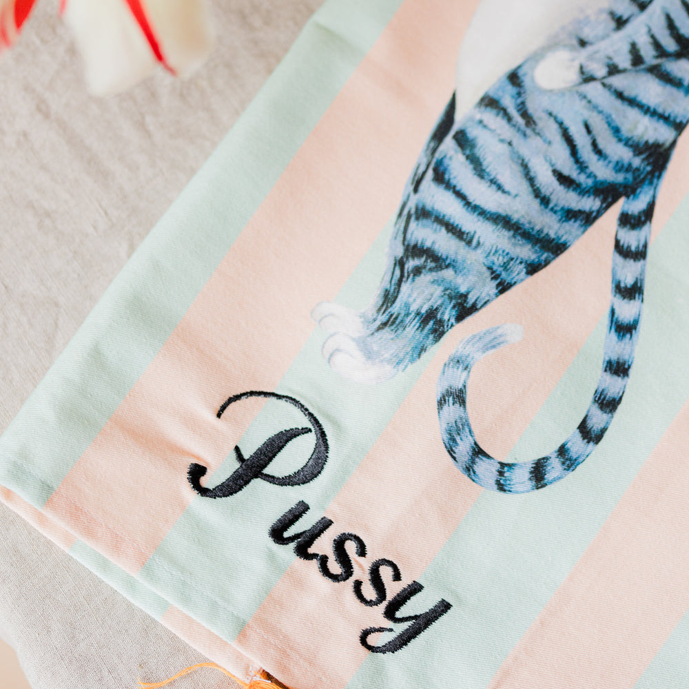 Yvonne Ellen Tea Towels, Pussy Cat