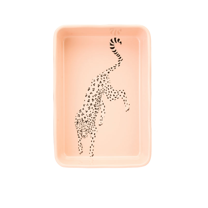 Yvonne Ellen Rectangular Baking Dish, Cheetah ( Small )