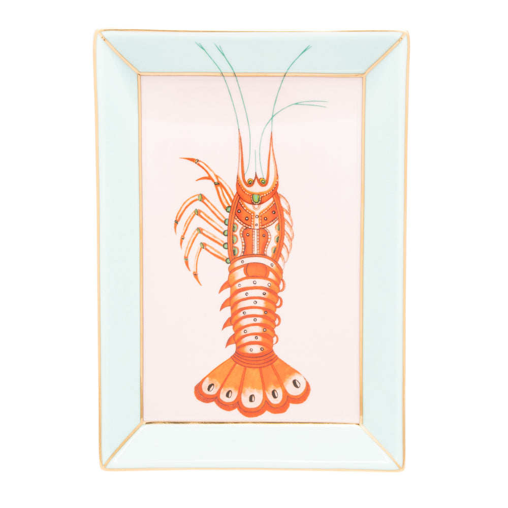 Yvonne Ellen Rectangular Plate, Lobster