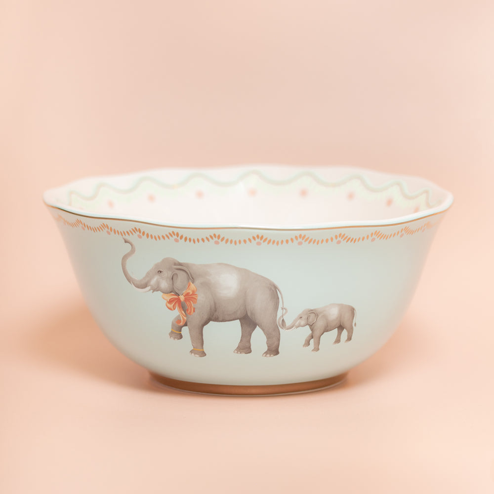 Yvonne Ellen Serving Bowl, Elephant