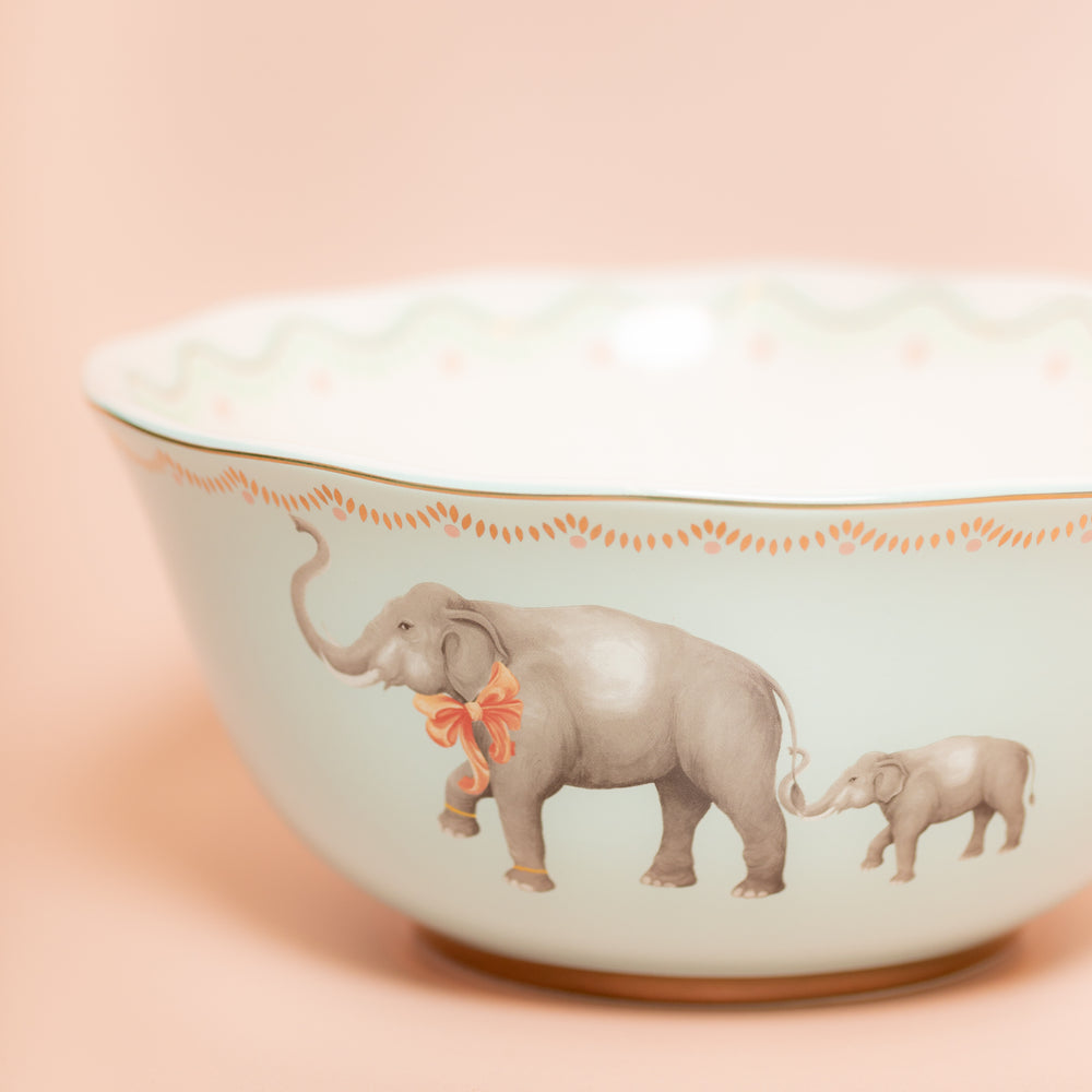 Yvonne Ellen Serving Bowl, Elephant