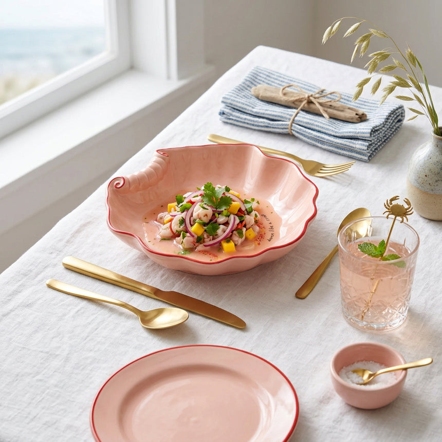 Yvonne Ellen Shell Shaped Serving Bowl