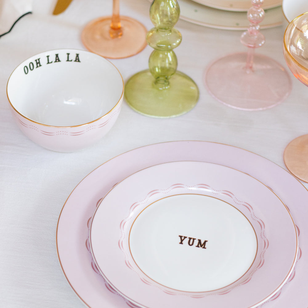 Yvonne Ellen Slogan Side Plates (Set Of 4)