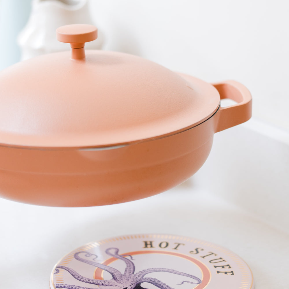Yvonne Ellen Ceramic Trivet, Octopus