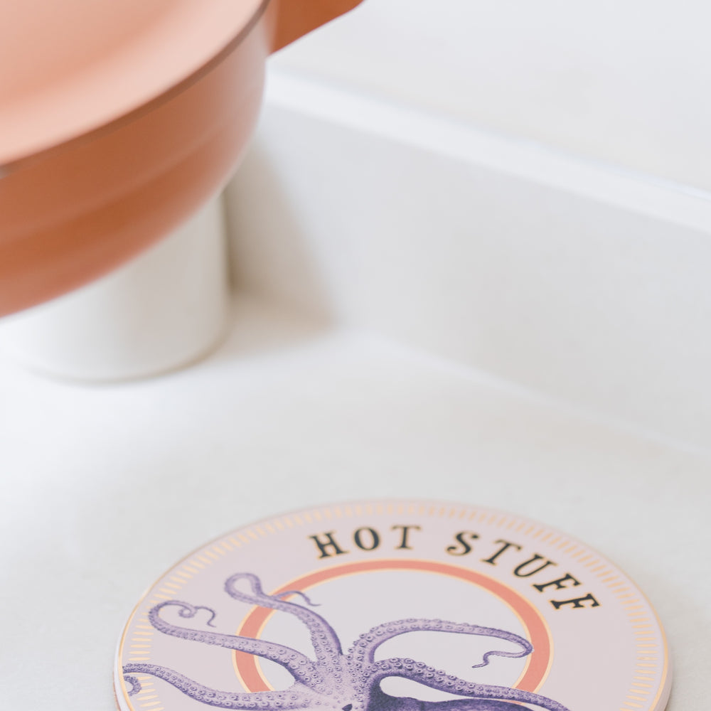 Yvonne Ellen Ceramic Trivet, Octopus