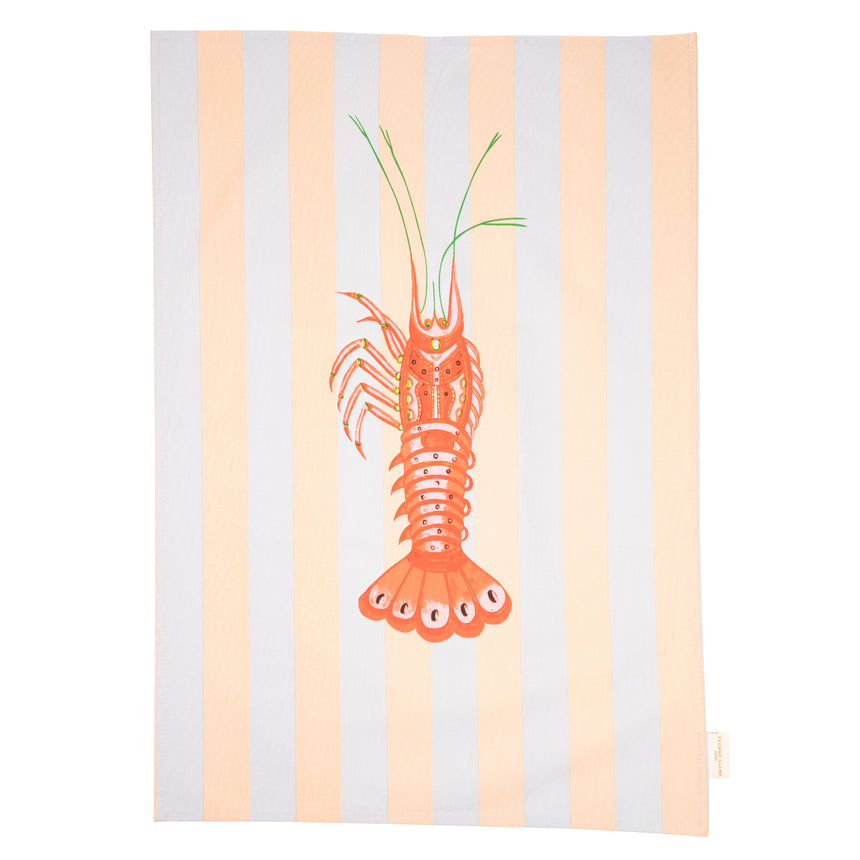 Yvonne Ellen Tea Towels, Lobster (Set Of 2)