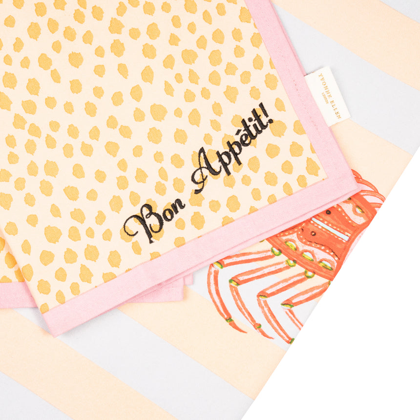 Yvonne Ellen Tea Towels, Lobster (Set Of 2)