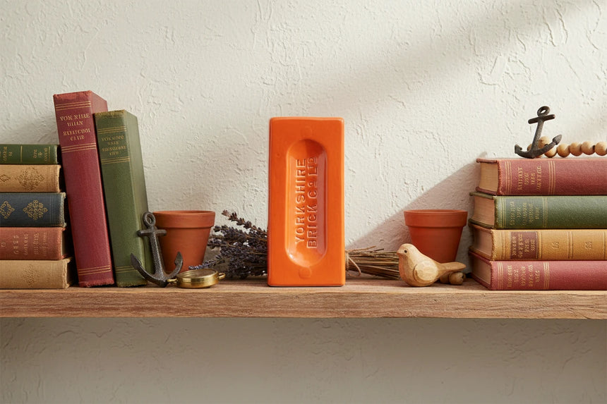 Yorkshire Brick Vase, Orange