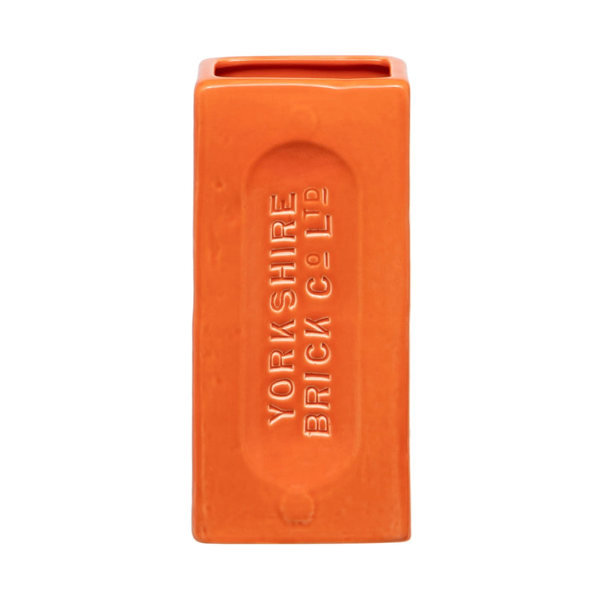 Yorkshire Brick Vase, Orange