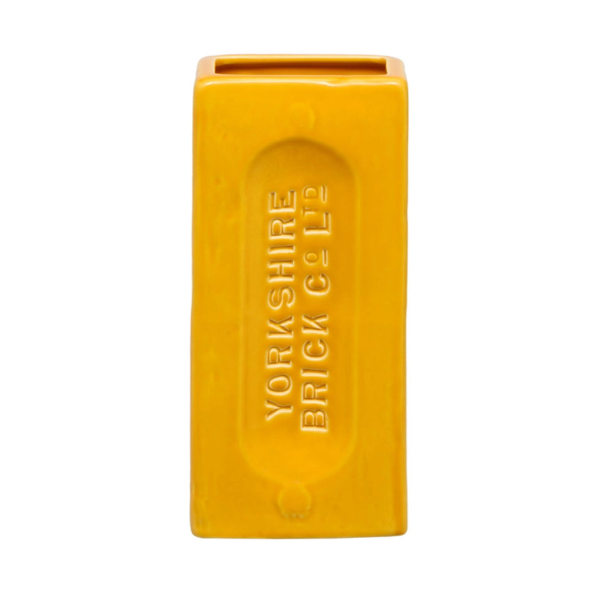 Yorkshire Brick Vase, Yellow
