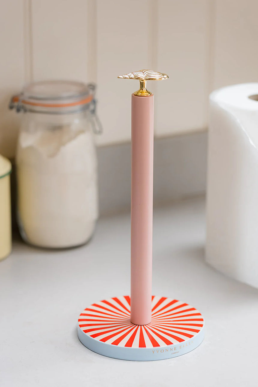 Yvonne Ellen Kitchen Roll Holder, Shell