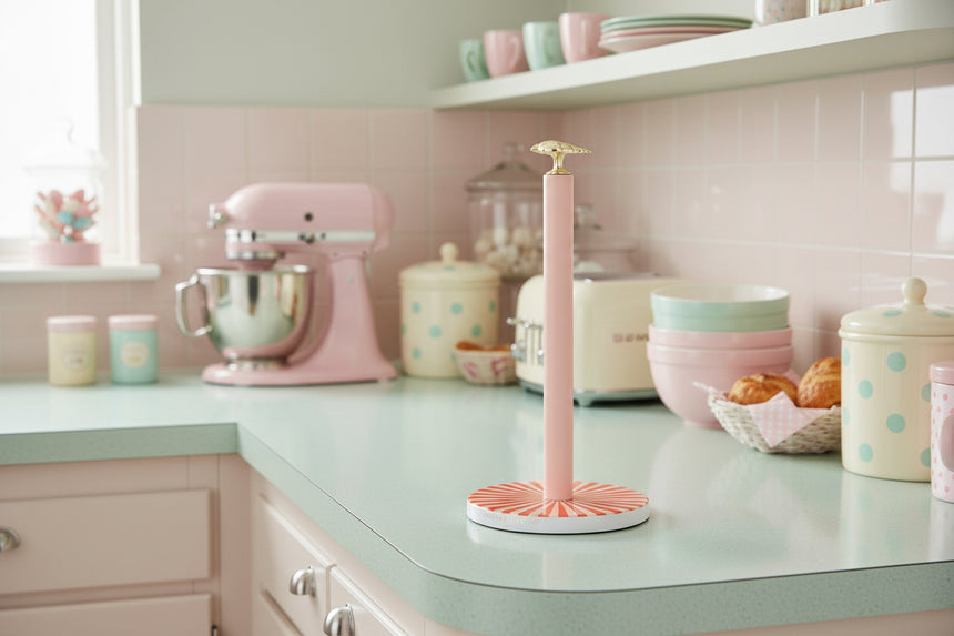 Yvonne Ellen Kitchen Roll Holder, Shell