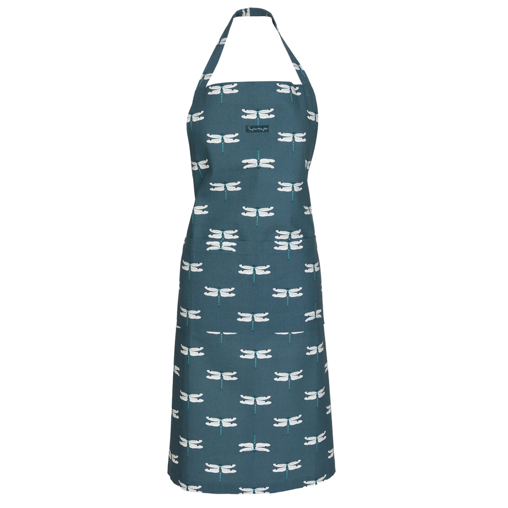 Sophie Allport Cotton Apron, Dragonfly