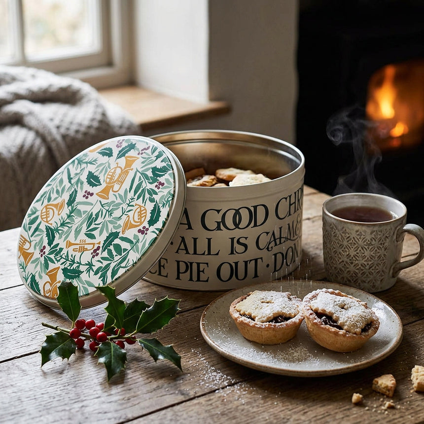 Emma Bridgewater Bring In The Green Round Cake Tins ( Set Of 3 )