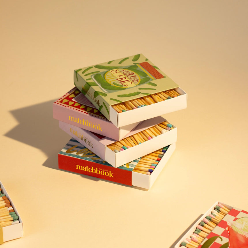 Matchbook Creative Luxury Matches,You're Kind of A Big Dill