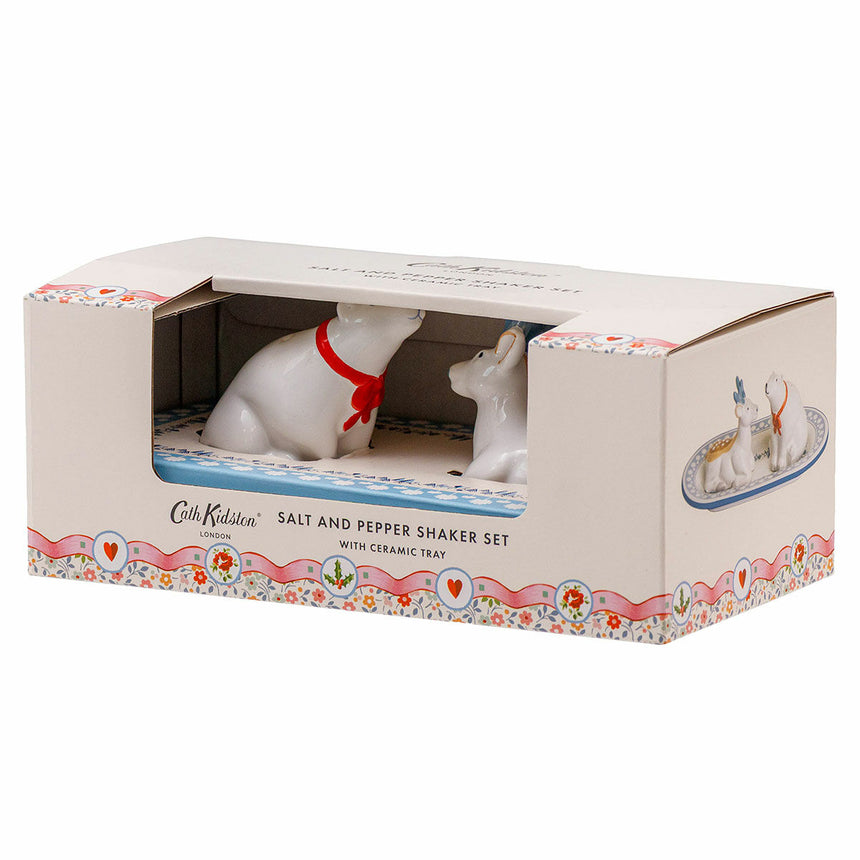 Cath Kidston Magical Animals Polar Bear & Deer Salt & Pepper Shakers