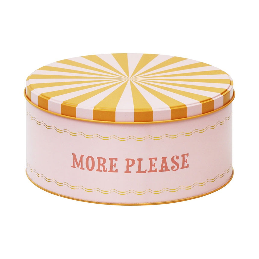 Yvonne Ellen Round Cake Tins, Slogan (Set Of 2 )