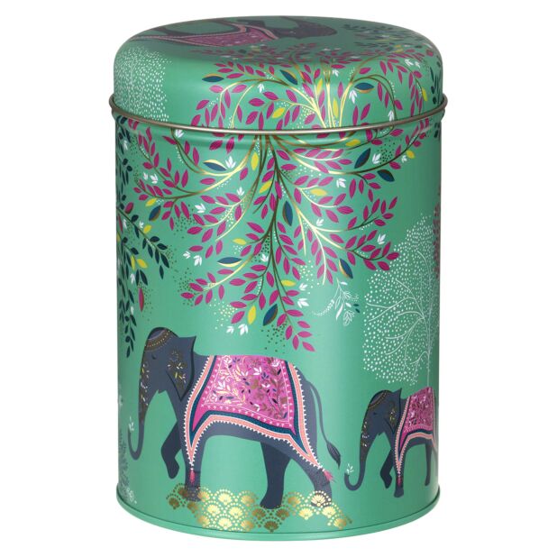 Sara Miller Round Storage Canisters India, Set of 3