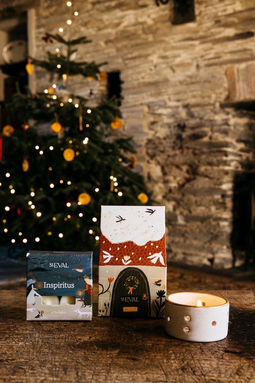 St Eval Christmas Cottage Scented Tealight Gift Pack, Inspiritus