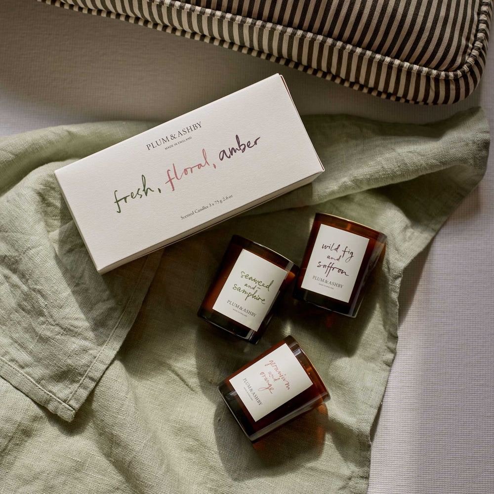Plum & Ashby Scented Candle, Seaweed & Samphire