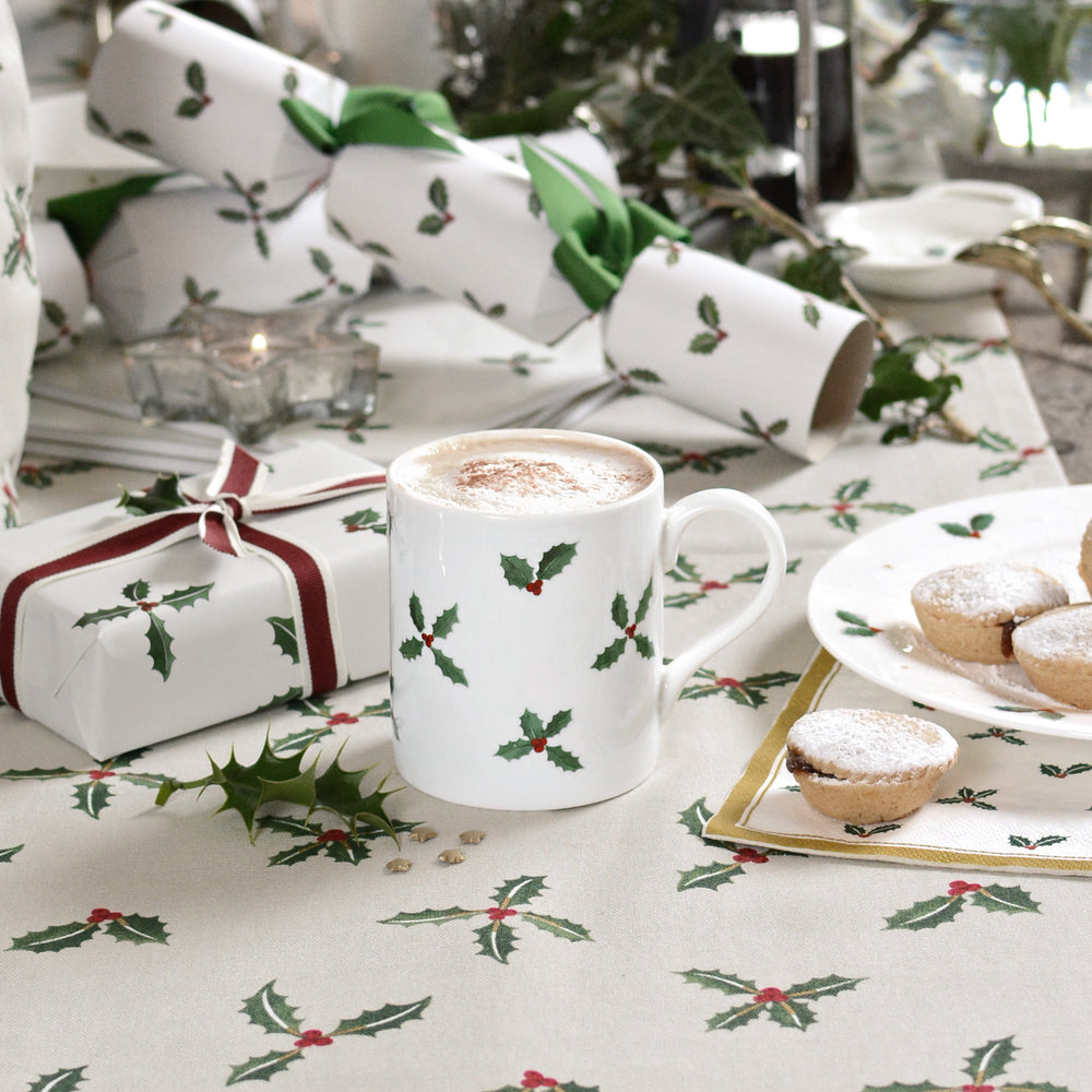 Sophie Allport Large Mug, Holly & Berry