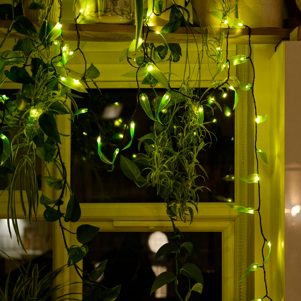 Solar powered Leaf Fantasy LED Fairy light
