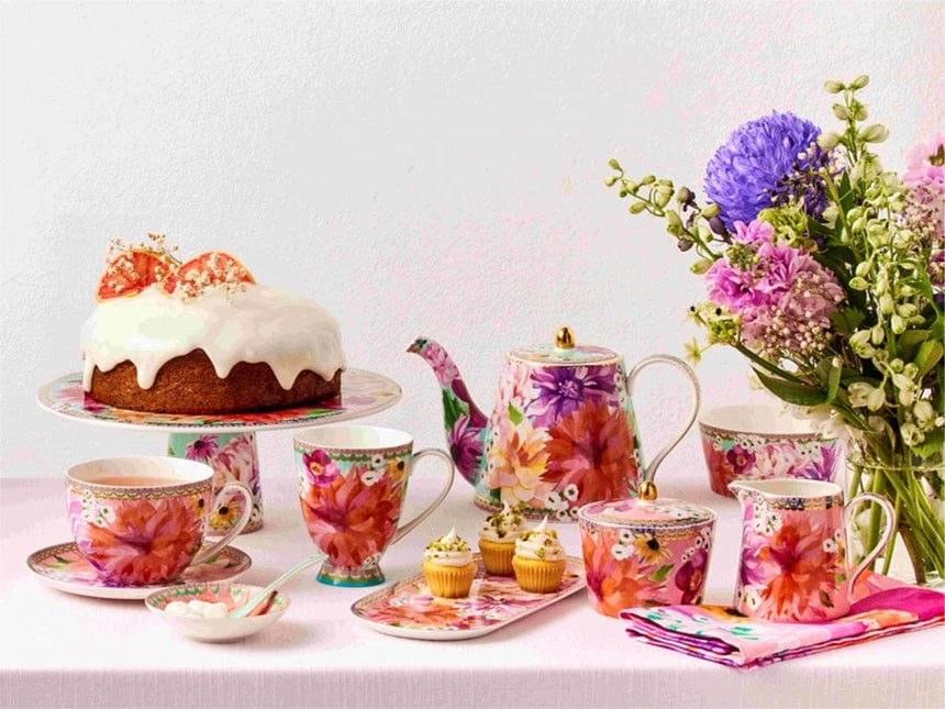 Maxwell & Williams Teas & C’S Dahlia Daze Creamer Jug, Sky