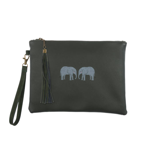 Sophie Allport Faux Leather Cosmetic Bag, Elephant