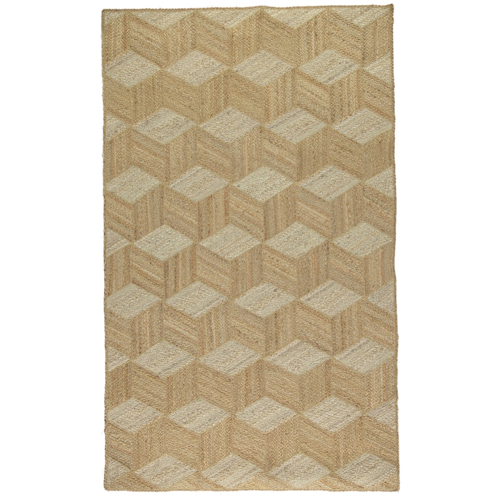 The Braided Rug Company Jute Rug, Tumbling Block