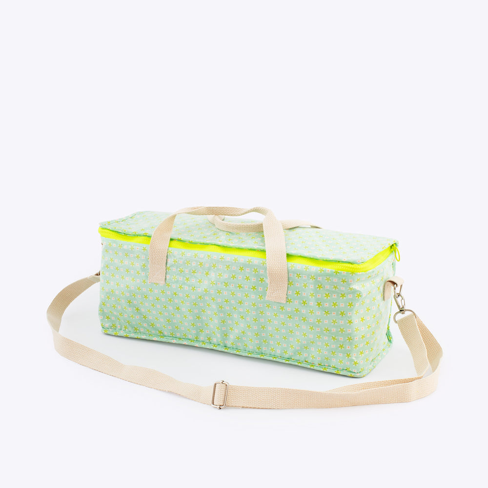 Petit Pan Insulated Bottle Cooler Bag, Pale Green