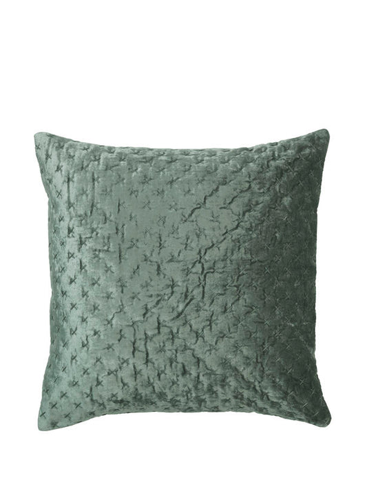 Cozy Living Luxury Velvet Cushion -KALE