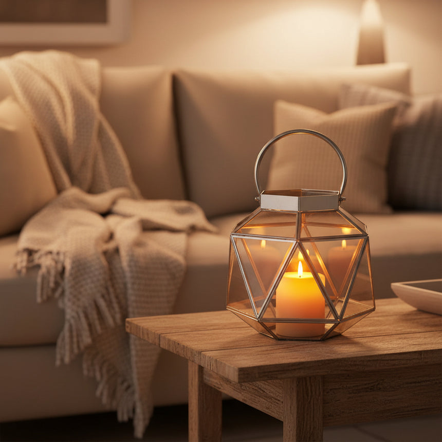 Parlane Living Esme Glass Lantern