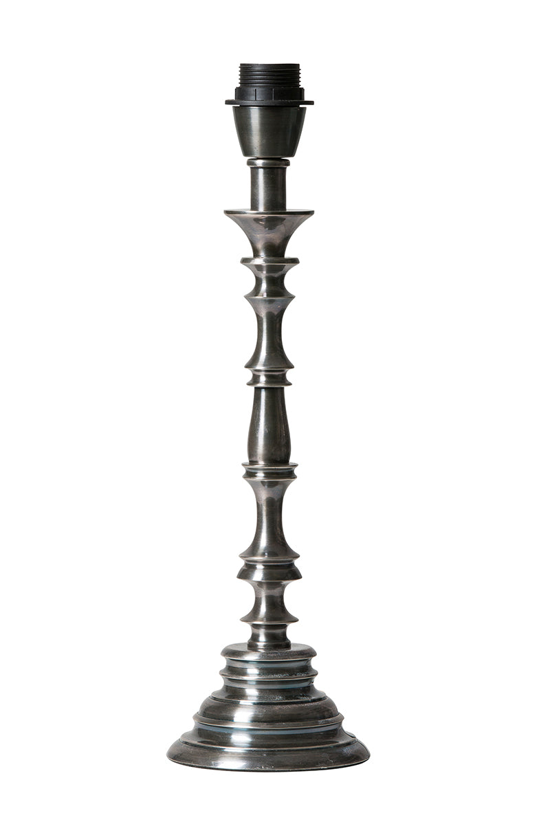 Watt & Veke Christian Table Lamp, Tarnished Silver
