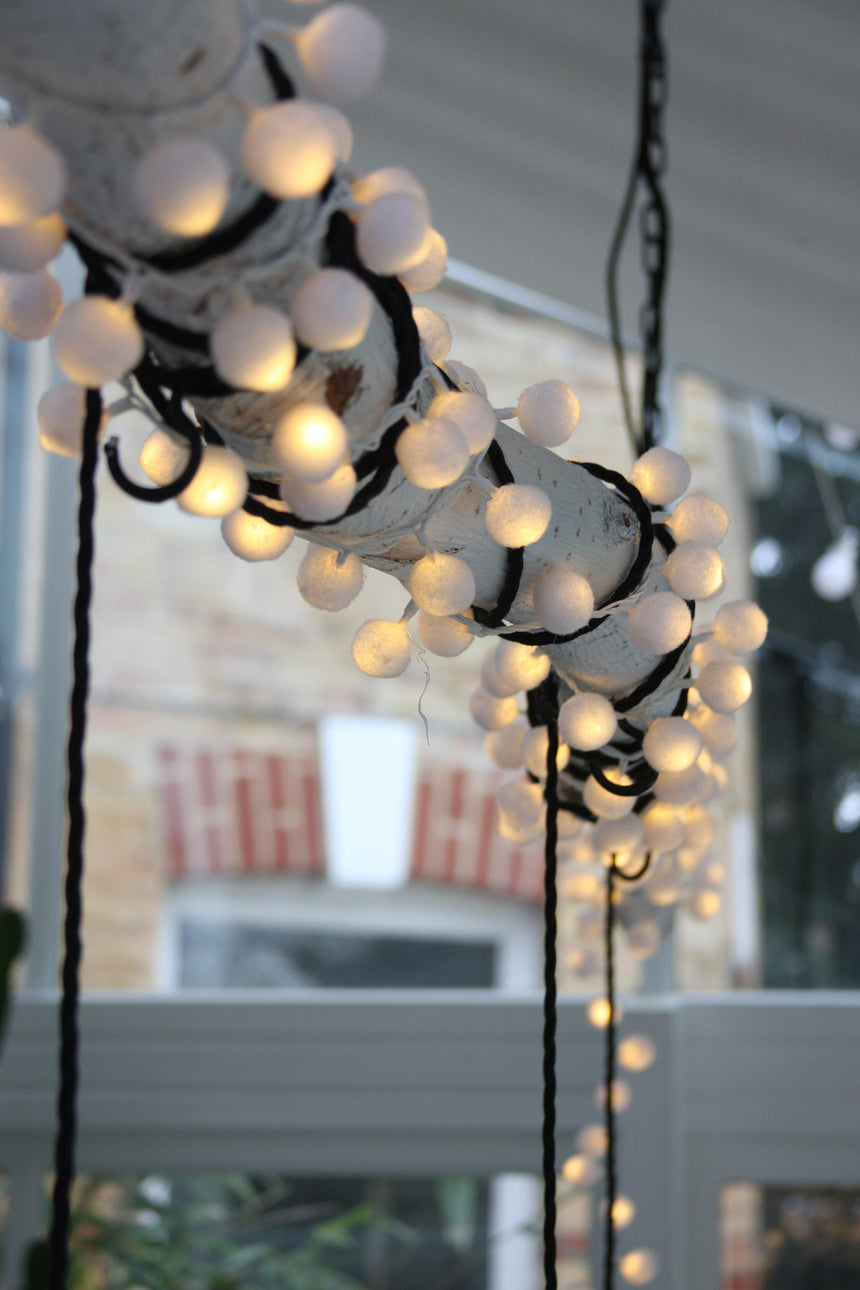 Pom Pom LED Fairy Light ( Mains Operated )