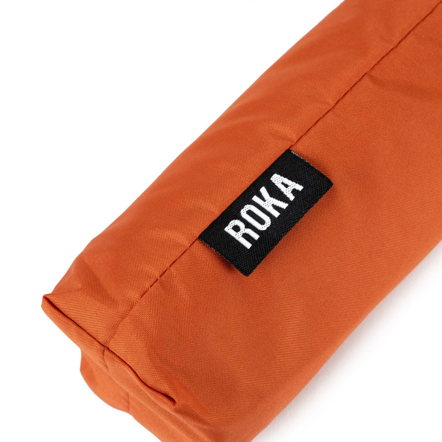 Roka London Waterloo Sustainable Umbrella, Burnt Orange