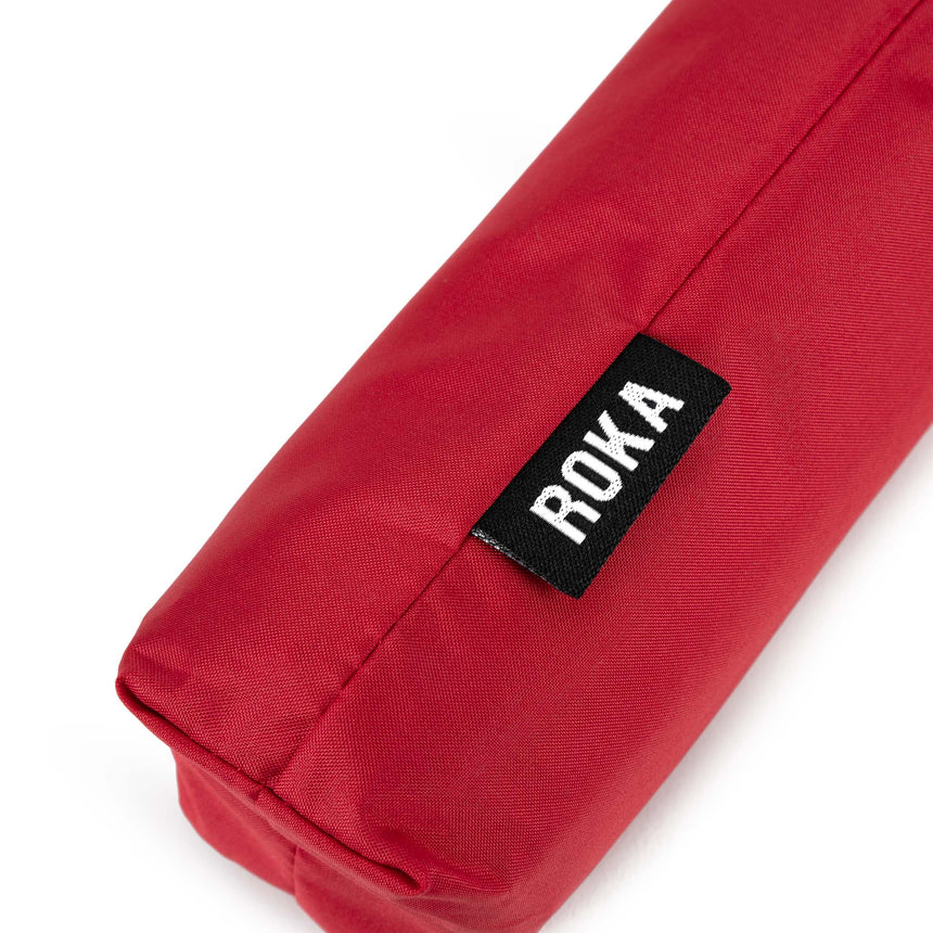 Roka London Waterloo Sustainable Umbrella, Cranberry