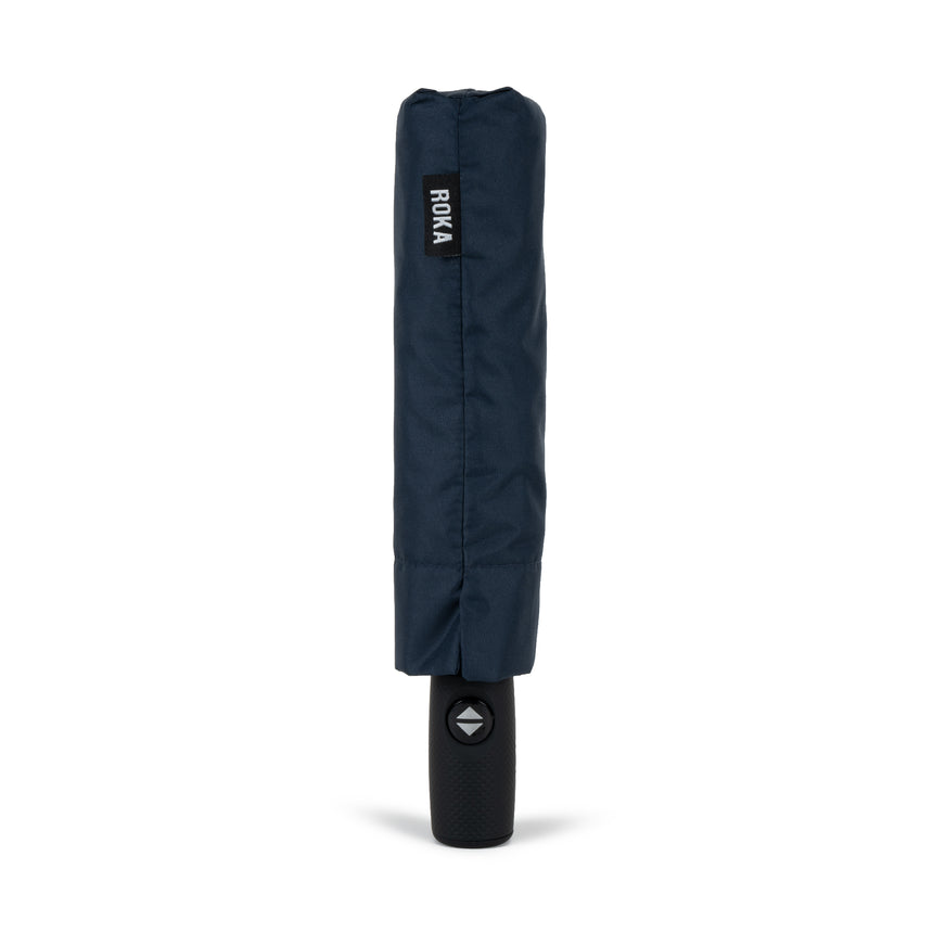 Roka London Waterloo Sustainable Umbrella, Midnight