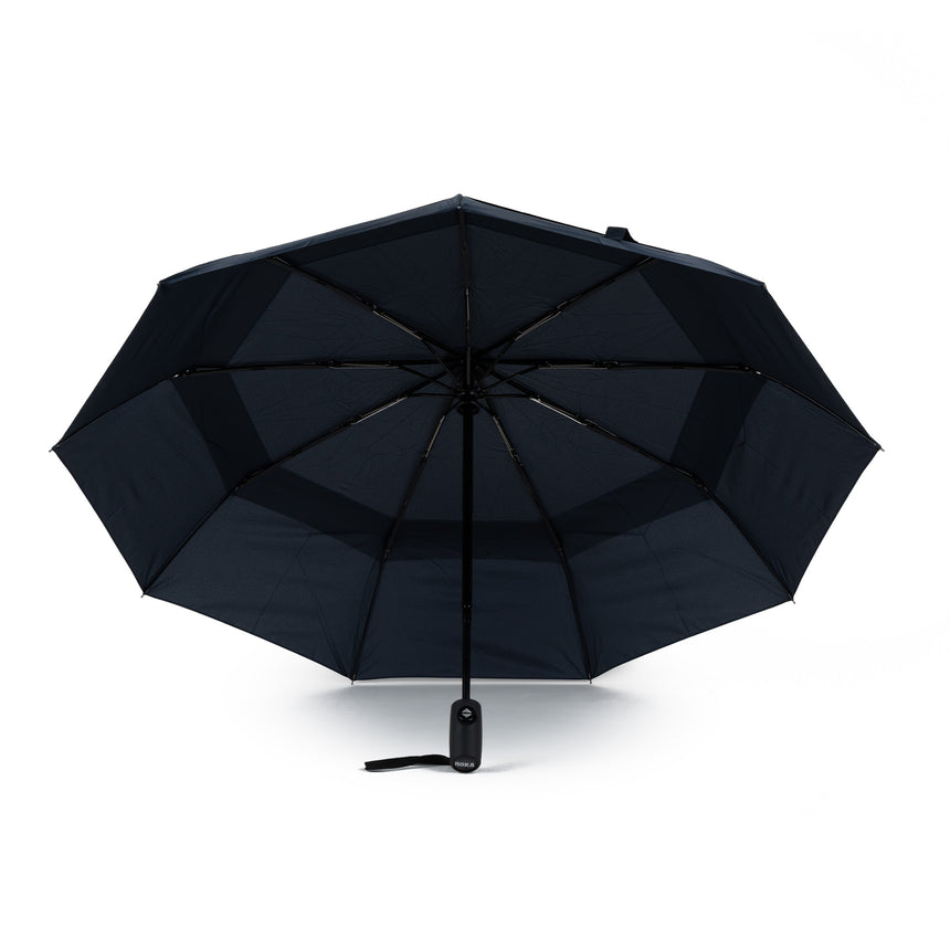 Roka London Waterloo Sustainable Umbrella, Midnight