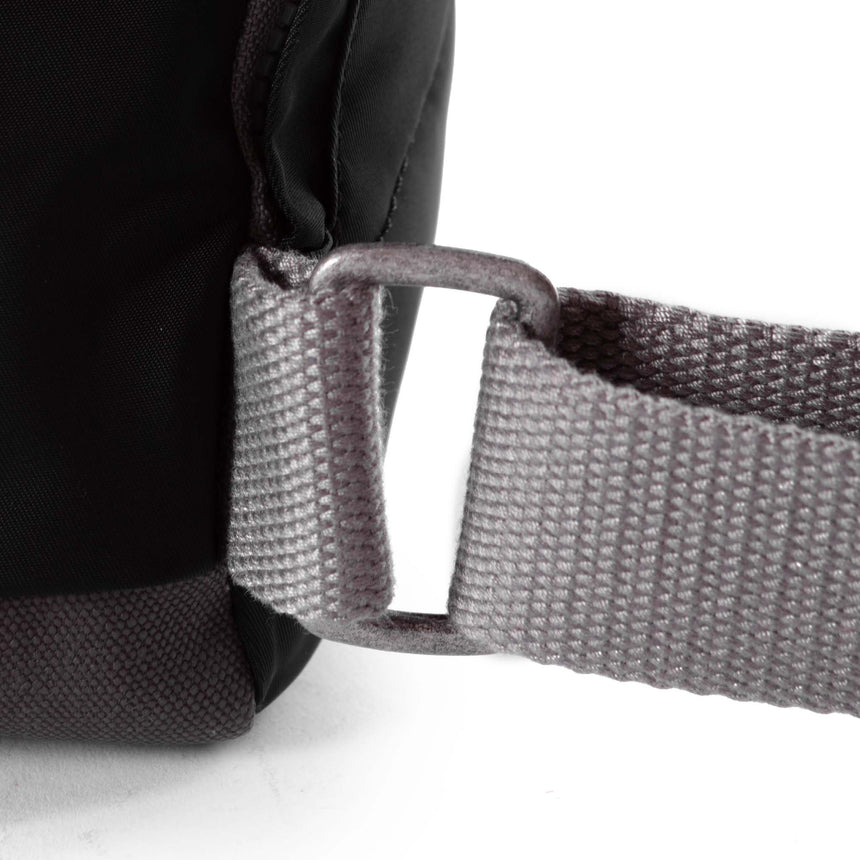 Roka London Canfield B Sustainable Nylon Rucksack, Black