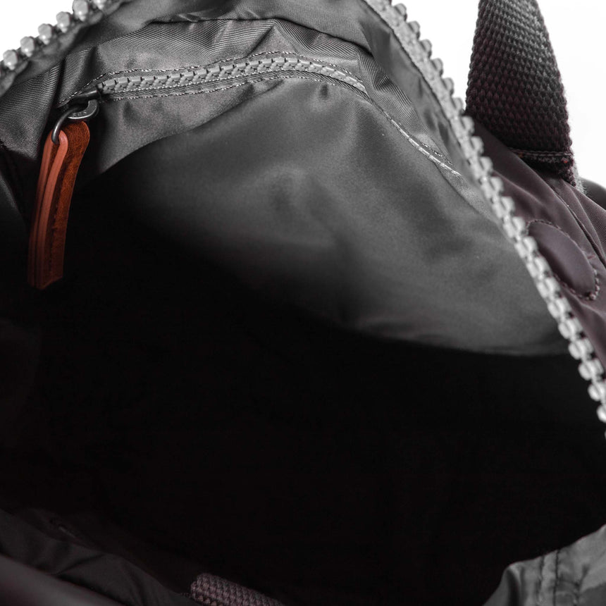 Roka London Canfield B Sustainable Nylon Rucksack, Graphite