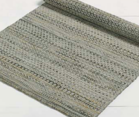 Walton & Co Islay Wool Rug Warm Grey