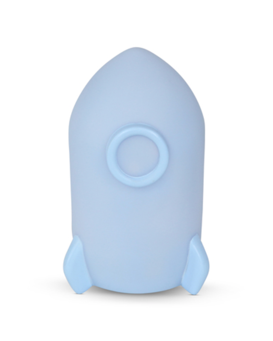 Teeny & Tiny Mini Rocket Night Light Blue