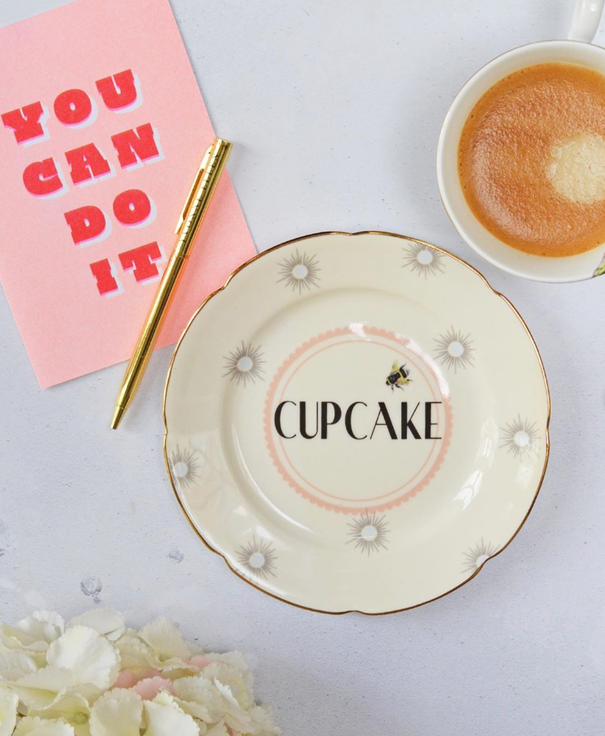 Yvonne Ellen Cheeky Tea Plates,Set Of 4