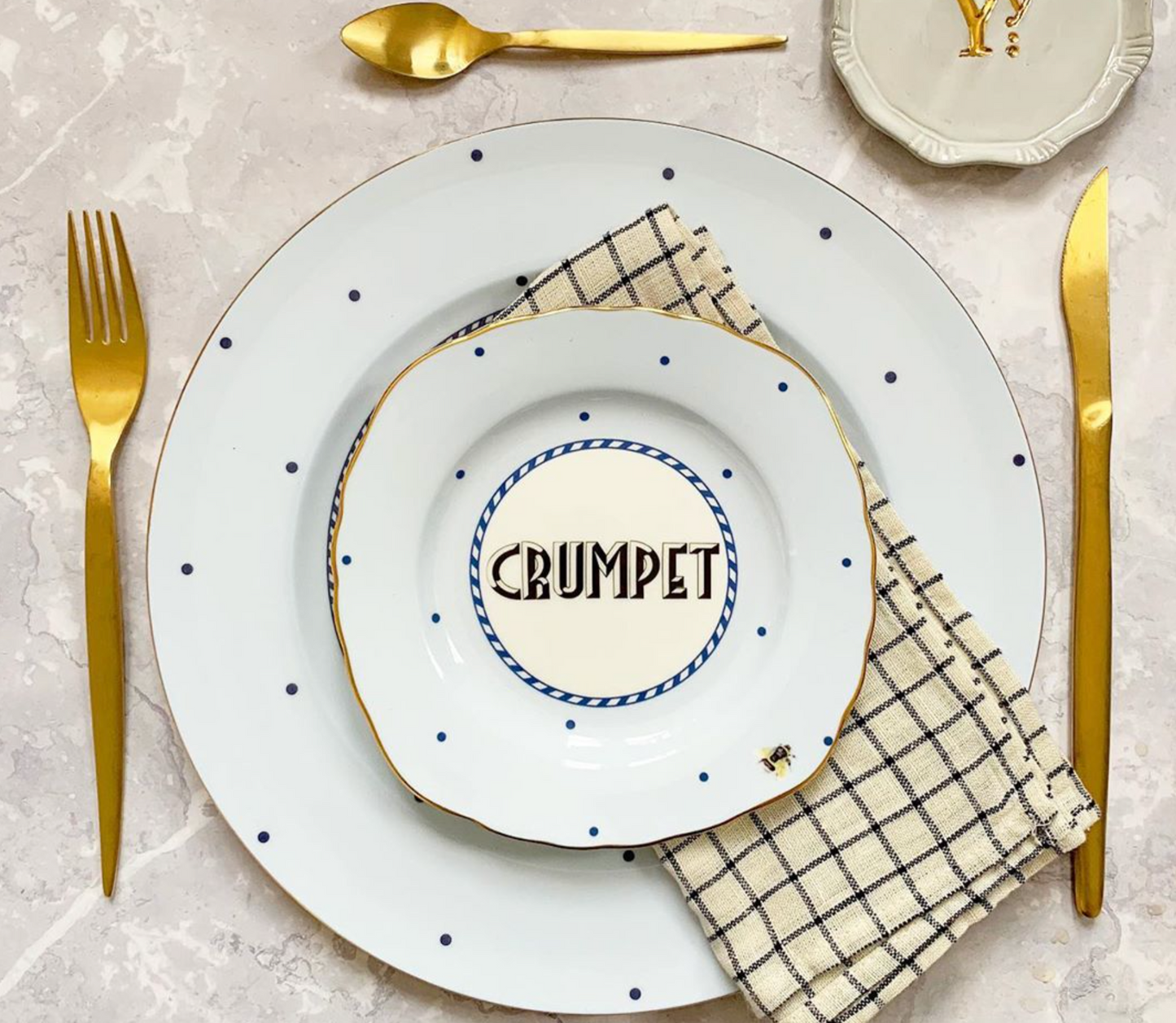 Yvonne Ellen Cheeky Tea Plates,Set Of 4