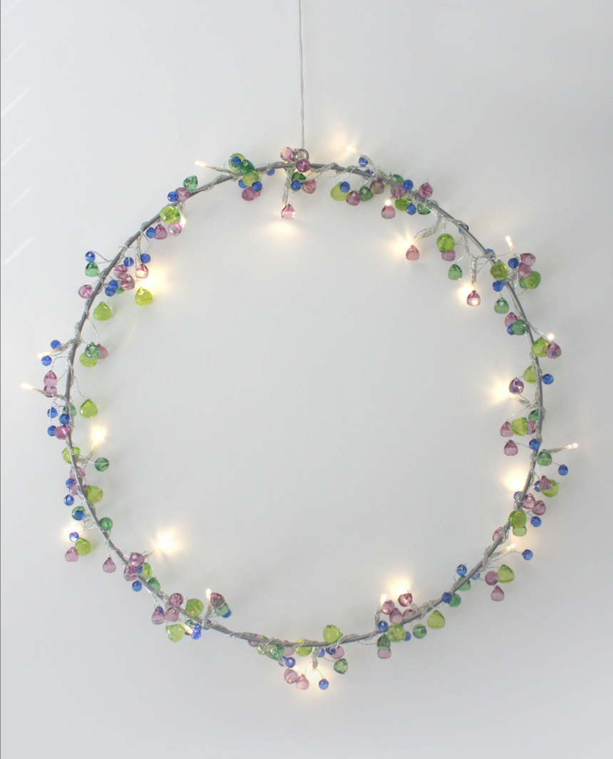 Wire Wreath Metal Frame