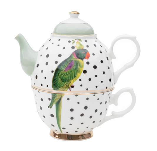 Yvonne Ellen Tea For one Set, Parrot