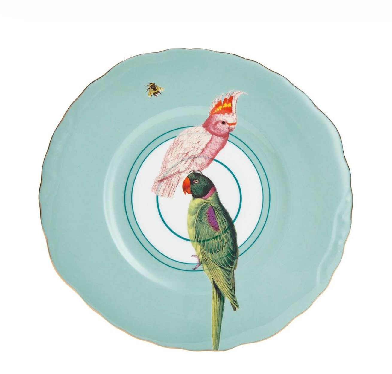 Yvonne Ellen Parrots Side Plate