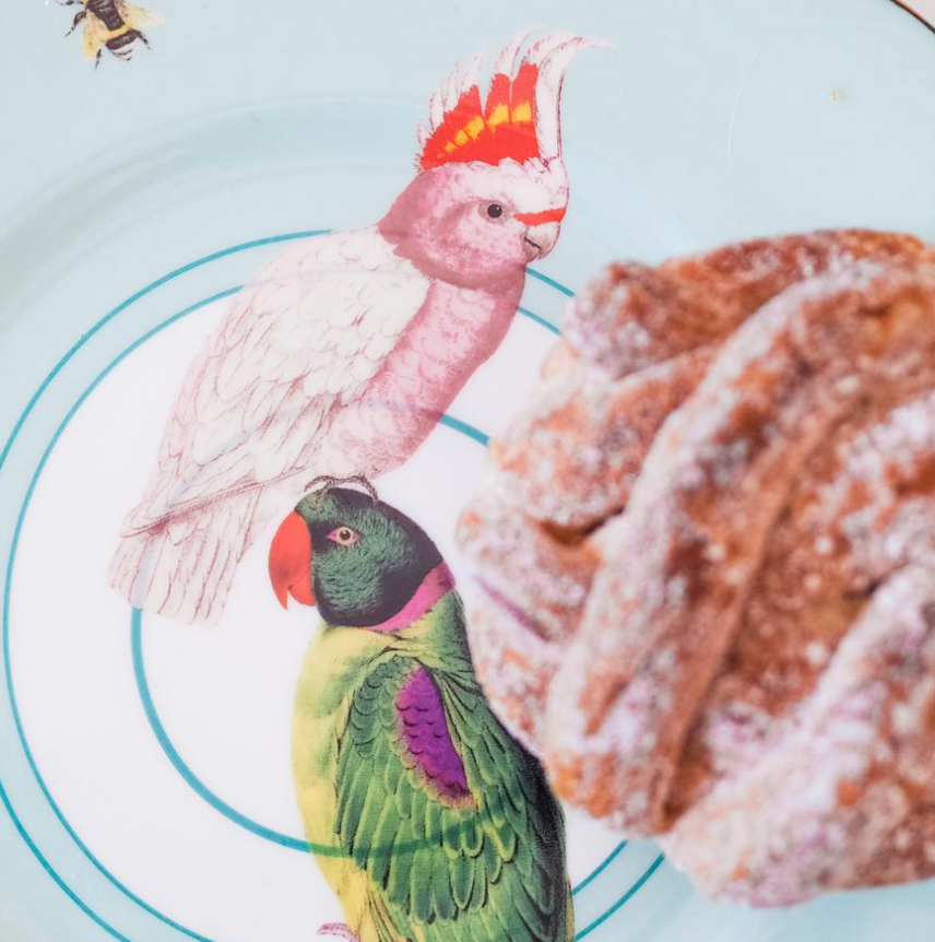 Yvonne Ellen Parrots Side Plate