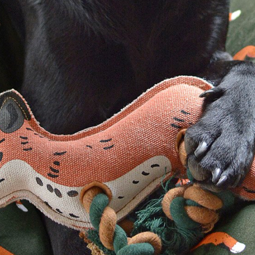 Sophie Allport Dog Toy, Fox